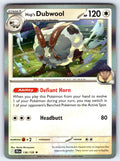 Hop's Dubwool Holo Rare SV09: Journey Together 136/159 NM 2025