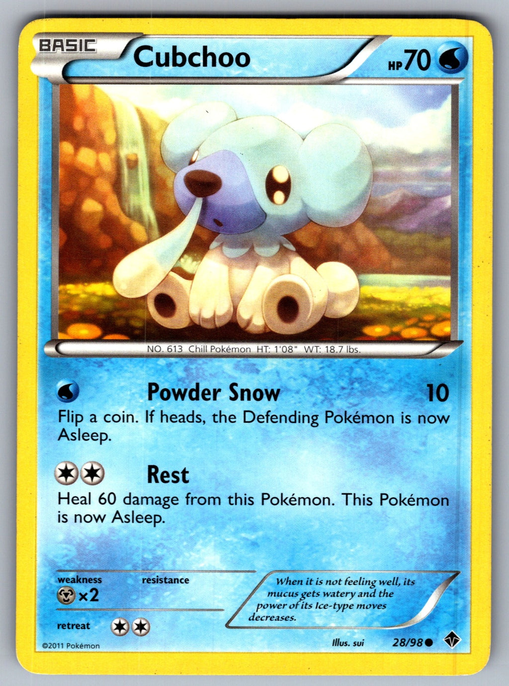 Cubchoo (28) Common Emerging Powers 28/98 LP 2011