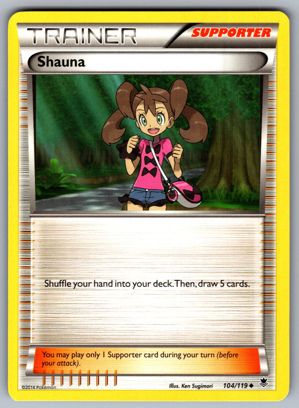 Shauna Uncommon XY - Fates Collide 111/124 LP 2016