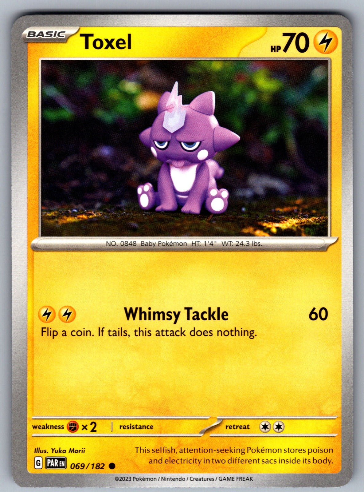 Toxel Common SV04: Paradox Rift 069/182 NM 2023