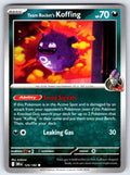 Team Rocket's Koffing Common SV10: Destined Rivals 125/182 NM 2025