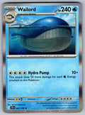 Wailord Holo Rare SV09: Journey Together 041/159 NM 2025