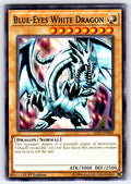 Blue-Eyes White Dragon 1st Edition Common Legendary Duelists: White Dragon Abyss