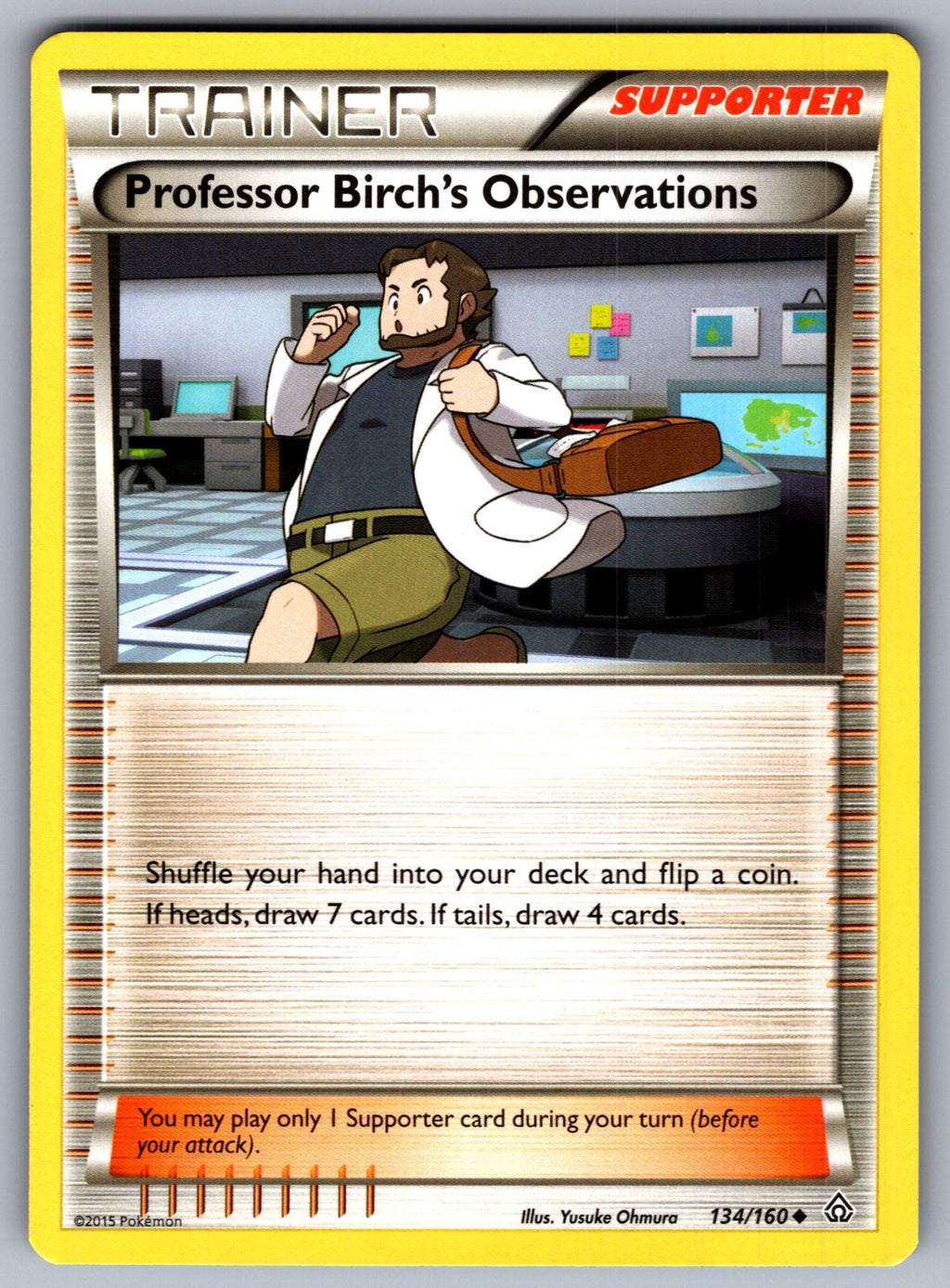 Professor Birch's Observations Uncommon XY - Primal Clash 134/160 LP 2015