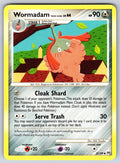 Wormadam Trash Cloak Uncommon Arceus 51/99 LP 2009