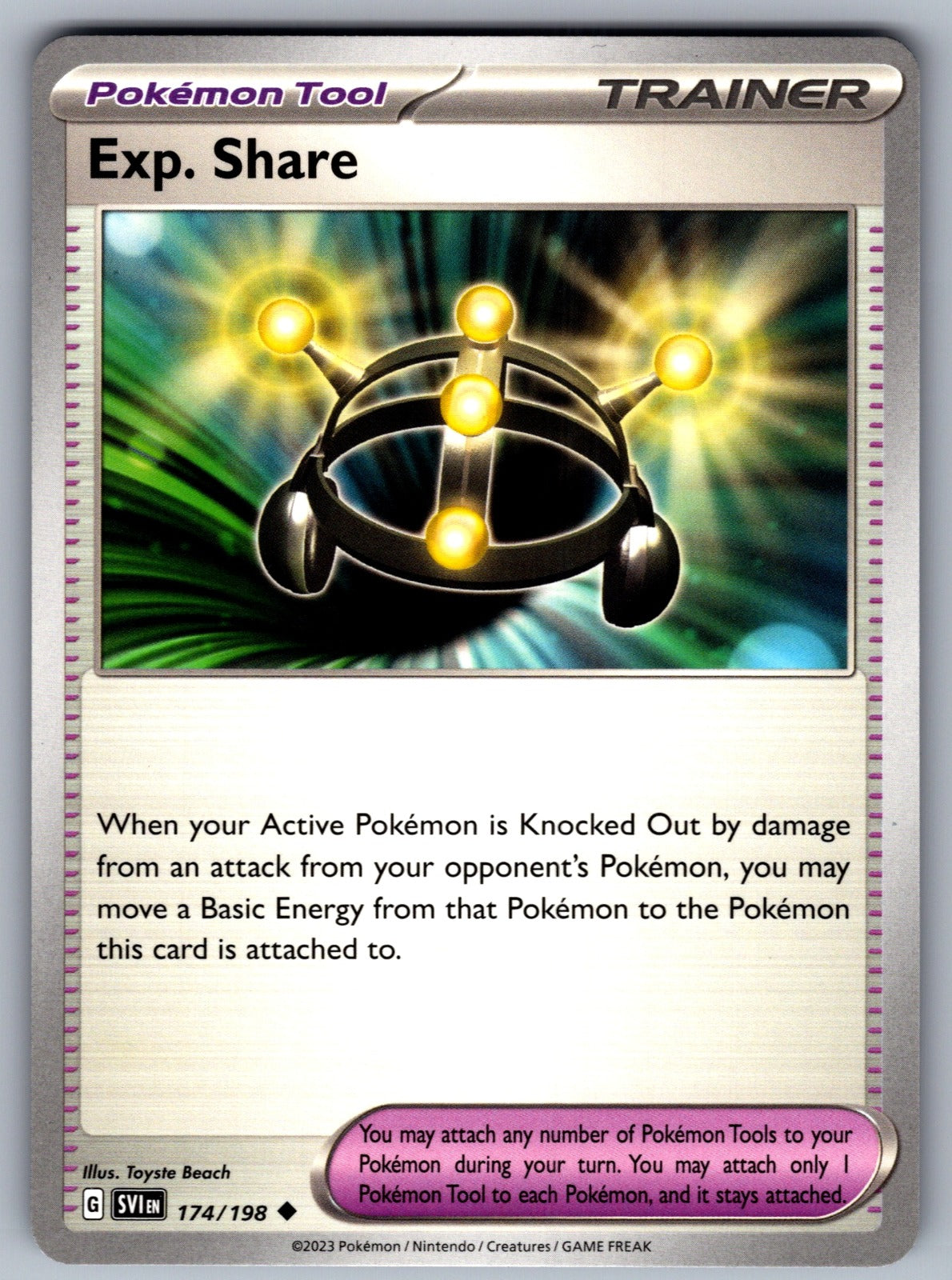 Exp. Share Uncommon SV01: Scarlet & Violet Base Set 174/198 NM 2023