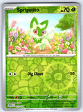 Sprigatito Reverse Holo Common SV01: Scarlet & Violet Base Set 013/198 NM 2023
