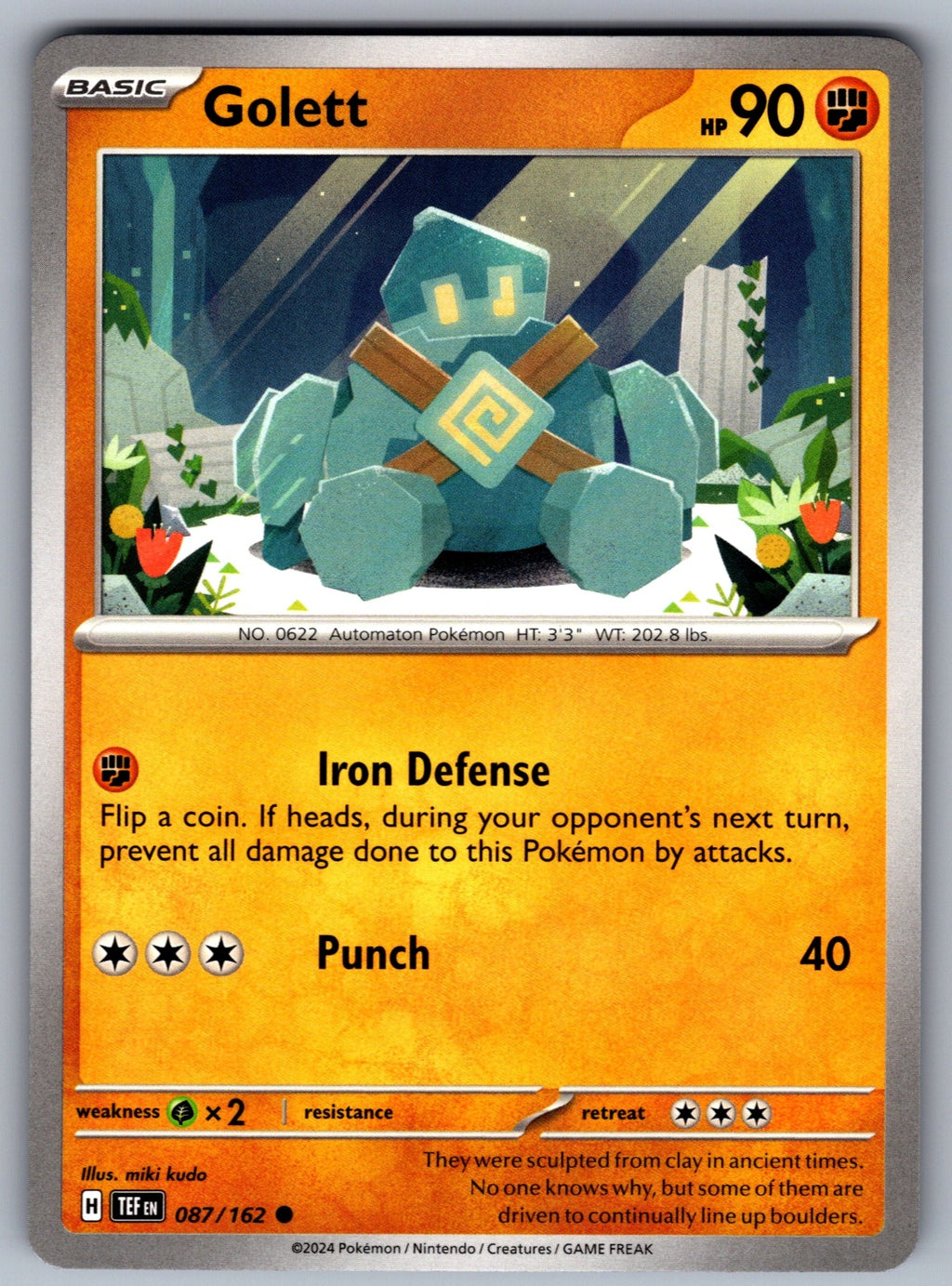 Golett Common SV05: Temporal Forces 087/162 NM 2024