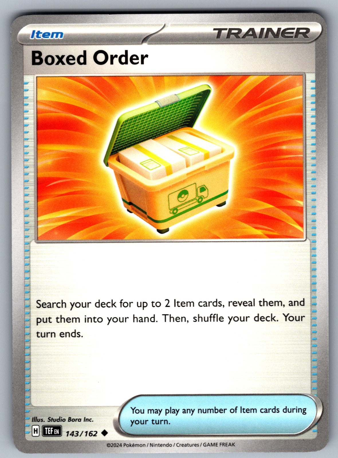 Boxed Order Uncommon SV05: Temporal Forces 143/162 NM 2024