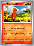 Charmander Common SV: Scarlet & Violet 151 004/165 NM 2023