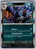 Lokix Holo Rare SV04: Paradox Rift 122/182 NM 2023
