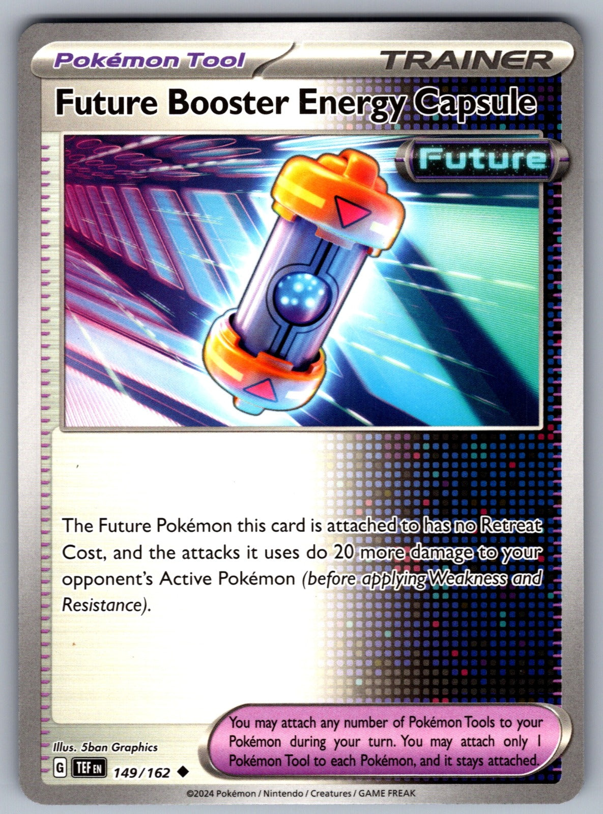 Future Booster Energy Capsule Uncommon SV05: Temporal Forces 149/162 NM 2024