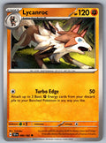 Lycanroc Uncommon SV05: Temporal Forces 090/162 NM 2024