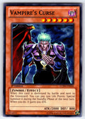 Vampire's Curse 1st Edition Common Speed Duel GX: Duelists of Shadows SGX3-ENC08
