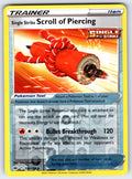 Single Strike Scroll of Piercing Reverse Holo Uncommon SWSH06: Chilling Reign 15