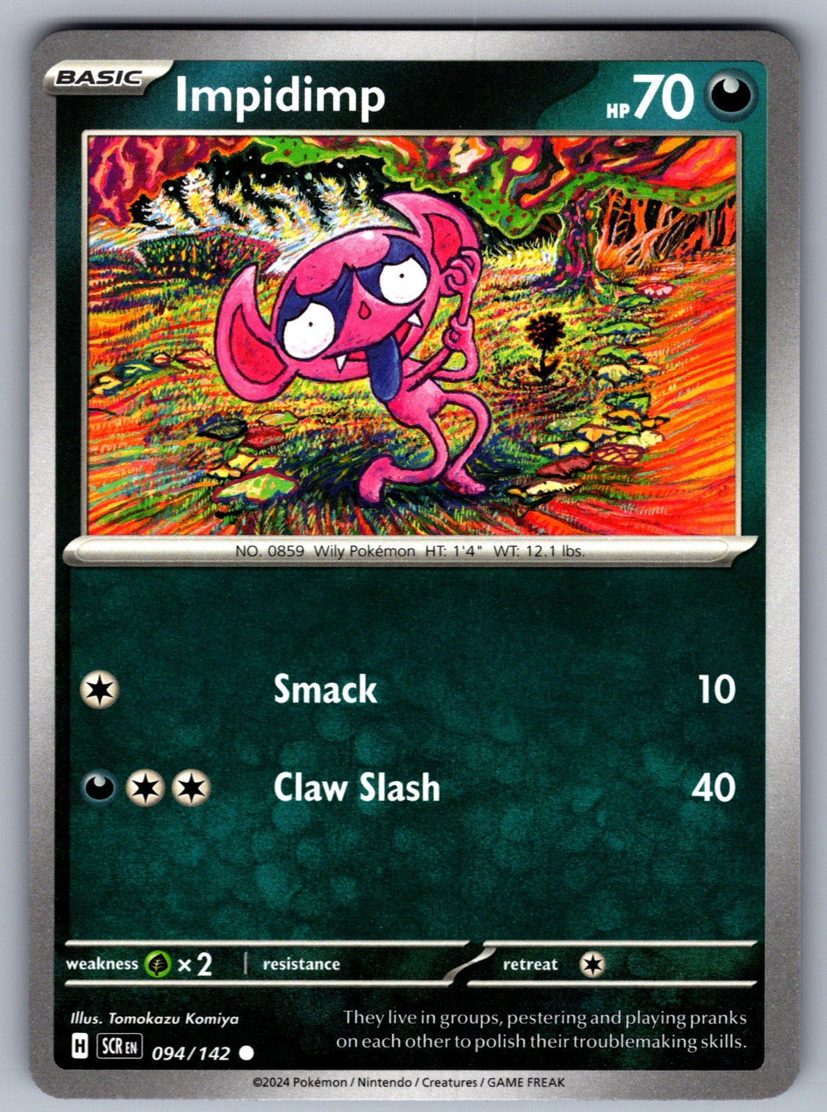 Impidimp Common SV07: Stellar Crown 094/142 NM 2024