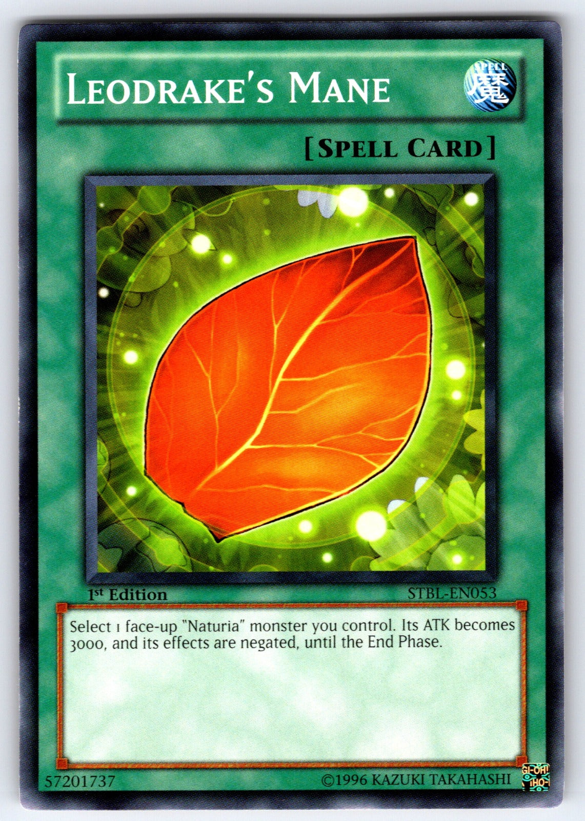 Leodrake's Mane 1st Edition Common Starstrike Blast STBL-EN053 LP 2010