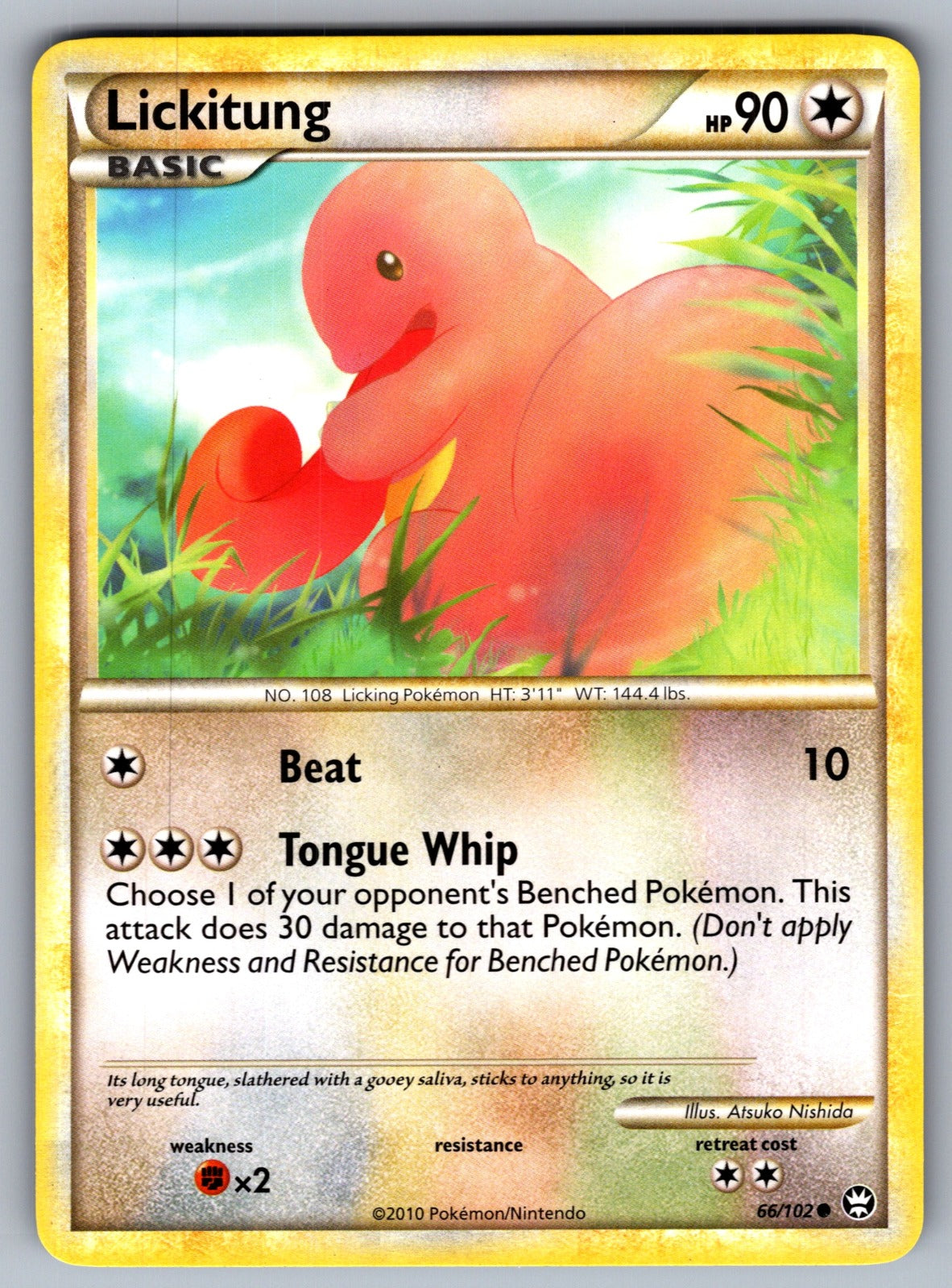 Lickitung Common Triumphant 66/102 LP 2010