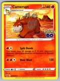 Camerupt Uncommon Pokemon GO 014/078 NM 2022