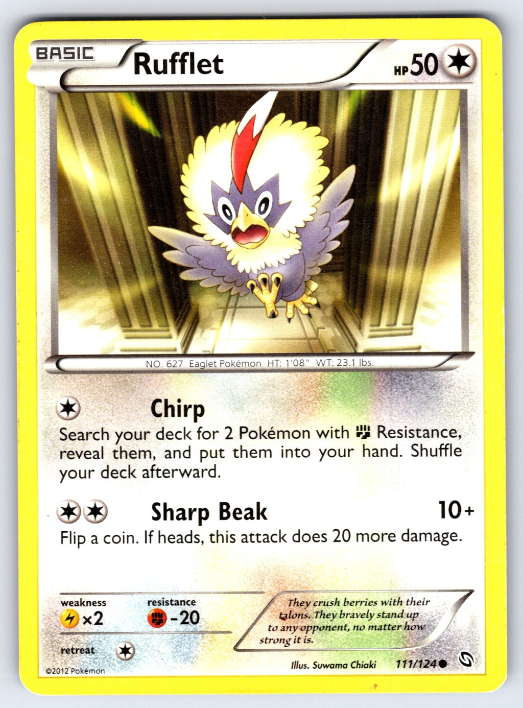 Rufflet Common Dragons Exalted 111/124 LP 2012
