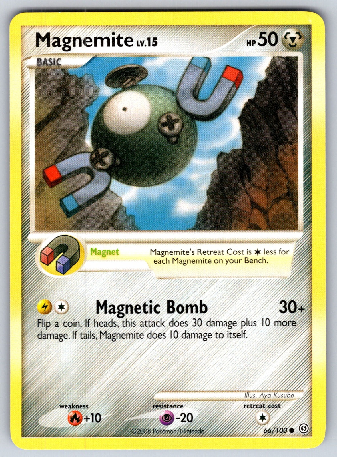 Magnemite (66) Common Stormfront 66/100 LP 2008