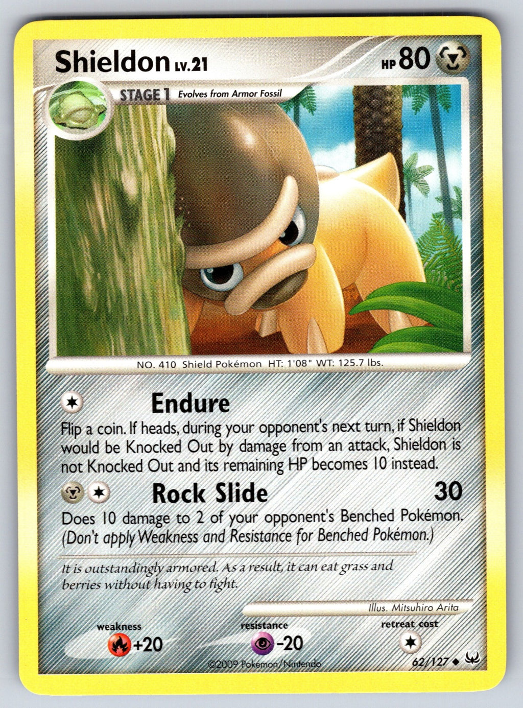 Shieldon Uncommon Platinum 62/127 LP 2009