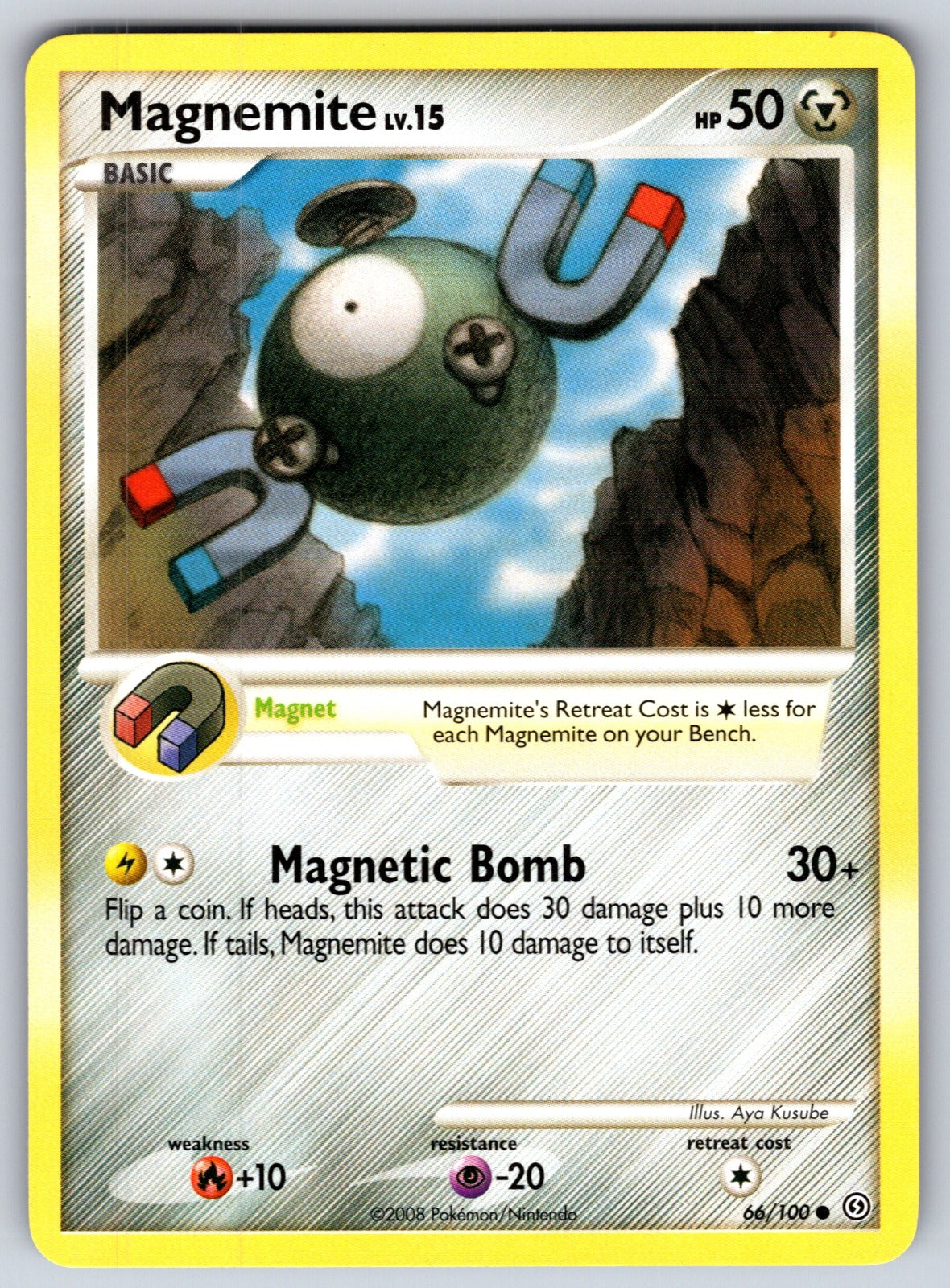 Magnemite (66) Common Stormfront 66/100 LP 2008