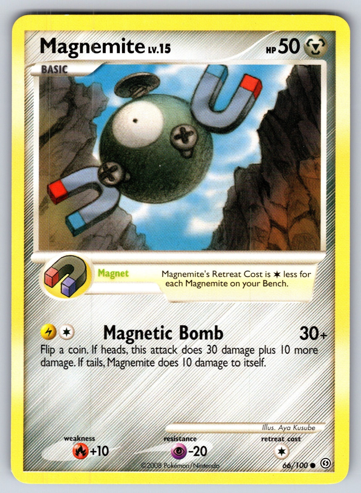 Magnemite (66) Common Stormfront 66/100 LP 2008