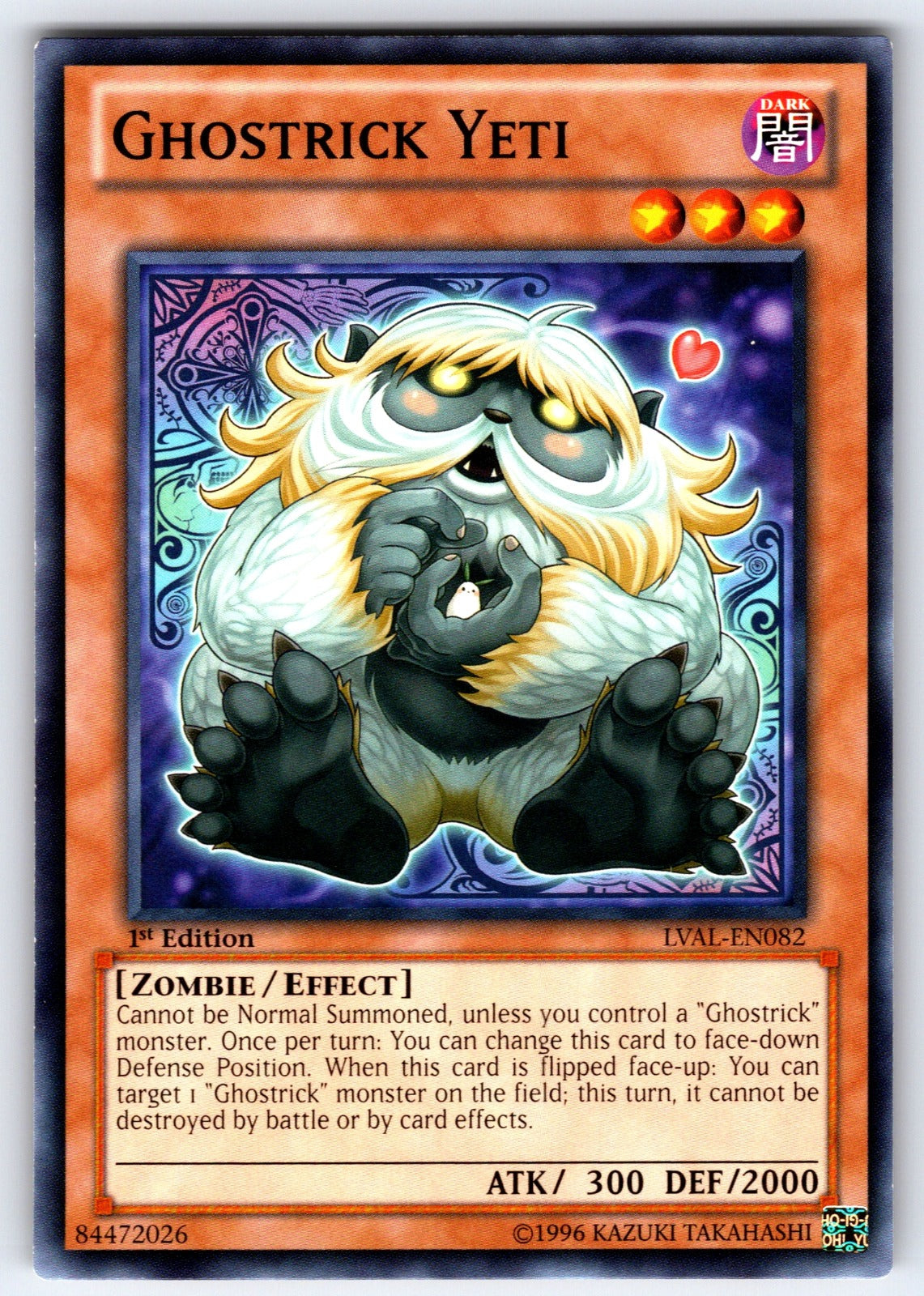 Ghostrick Yeti 1st Edition Common 2014 Mega-Tins Mega Pack MP14-EN239 LP 2014