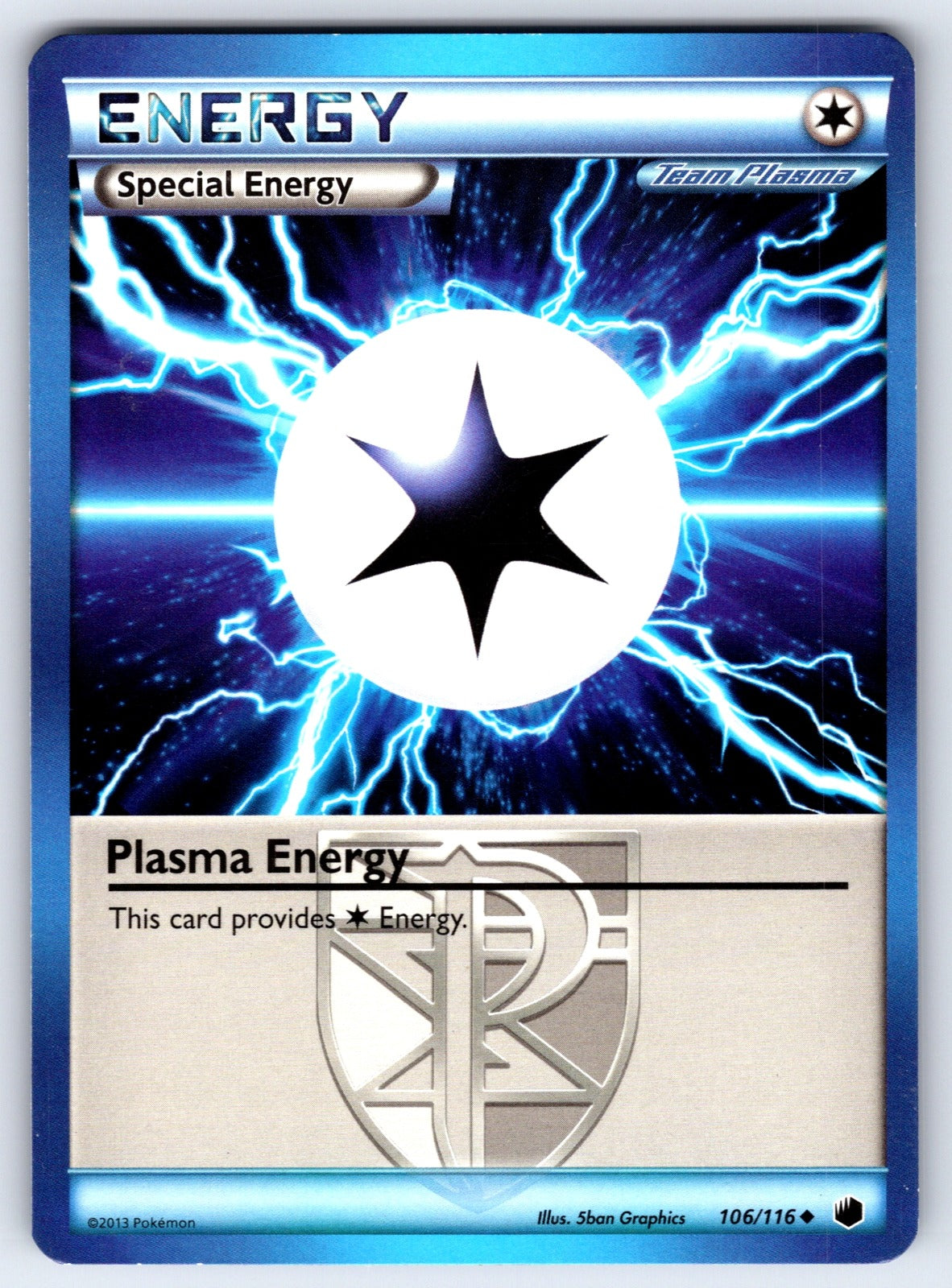 Plasma Energy (Team Plasma) Uncommon Plasma Blast 91/101 LP 2013