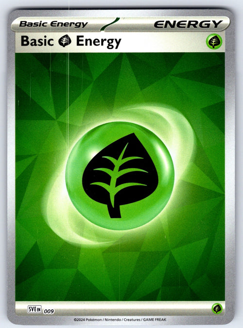 Basic Grass Energy - Holo Common SVE: Scarlet & Violet Energies 009 NM 2023