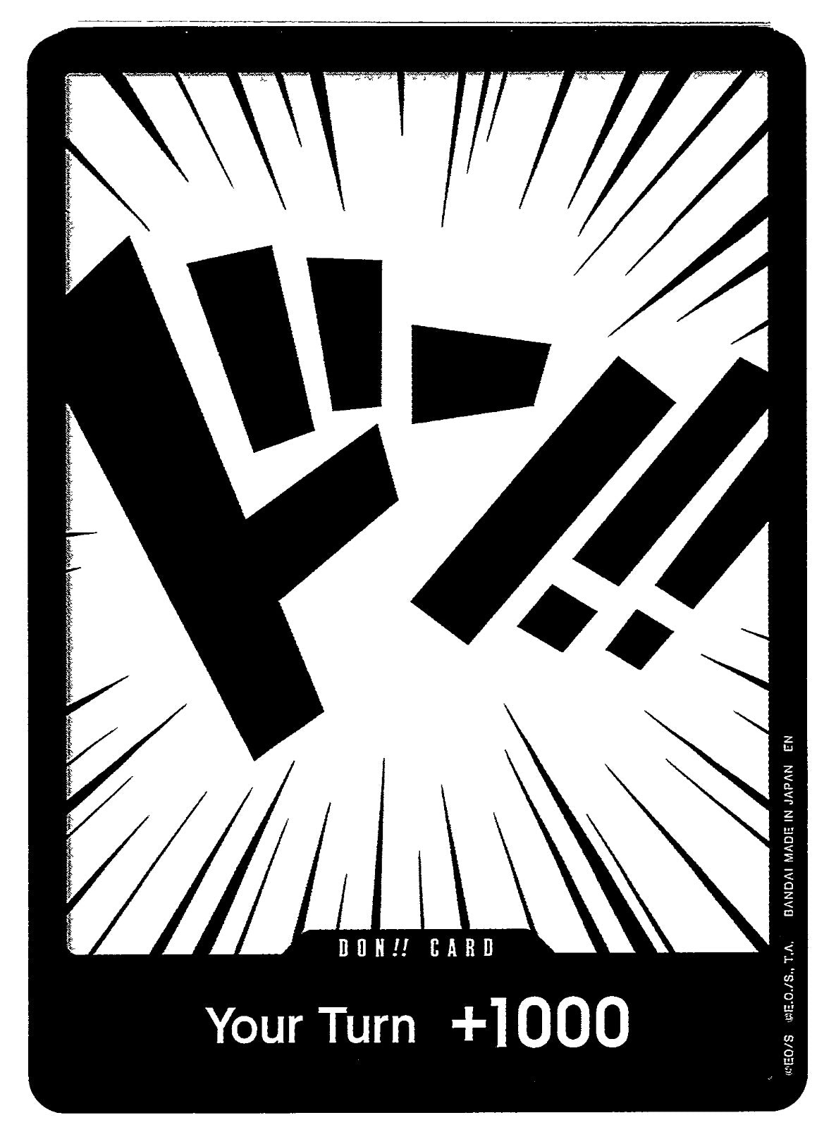 DON!! Card DON!! One Piece Demo Deck Cards NM 2024