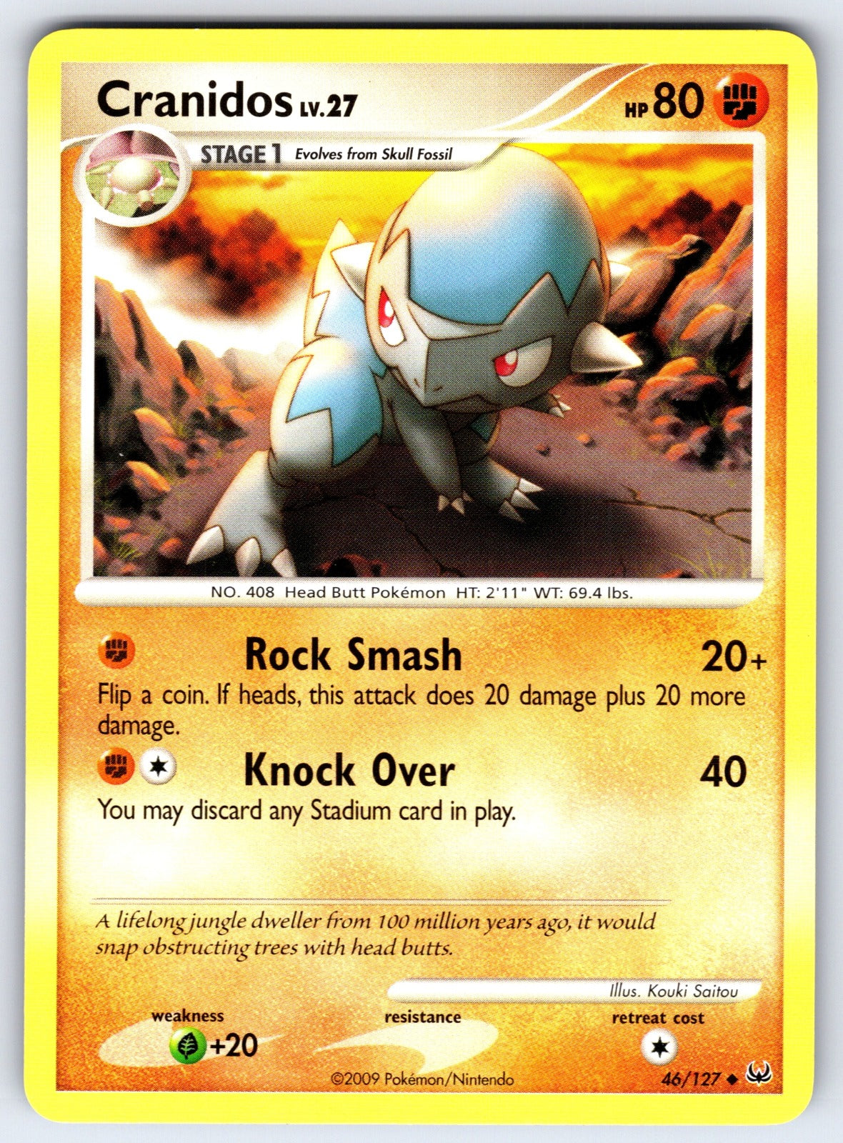 Cranidos Uncommon Platinum 46/127 LP 2009