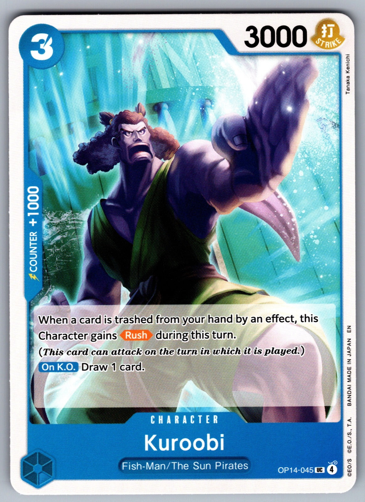 Kuroobi UC The Azure Sea's Seven OP14-045 NM 2026