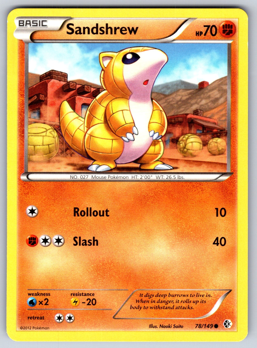 Sandshrew Common Boundaries Crossed 78/149 LP 2012