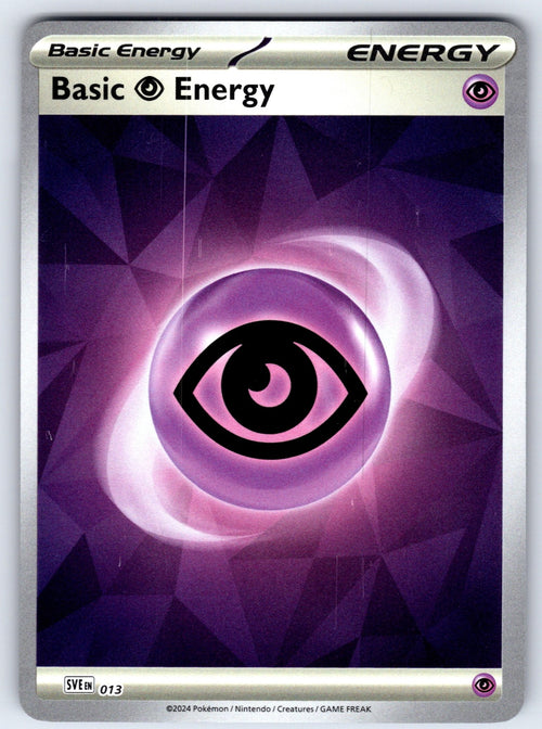 Basic Psychic Energy - Holo Common SVE: Scarlet & Violet Energies 013 NM 2023