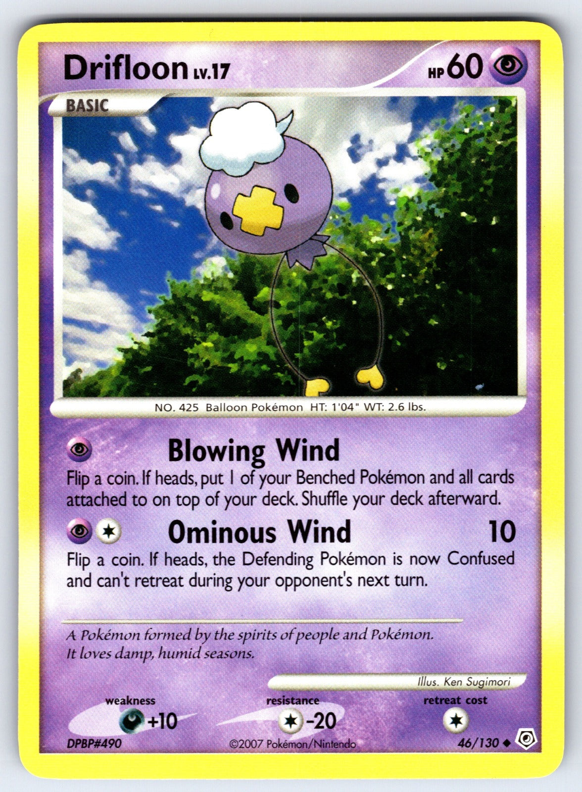 Drifloon Uncommon Diamond and Pearl 46/130 LP 2007