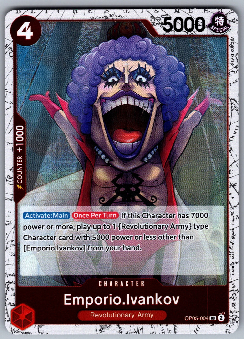 Emporio.Ivankov UC Awakening of the New Era OP05-004 NM 2023