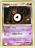 Unown (W) Uncommon Legends Awakened 80/146 LP 2008