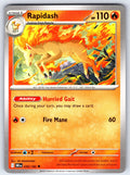 Rapidash Uncommon SV10: Destined Rivals 030/182 NM 2025