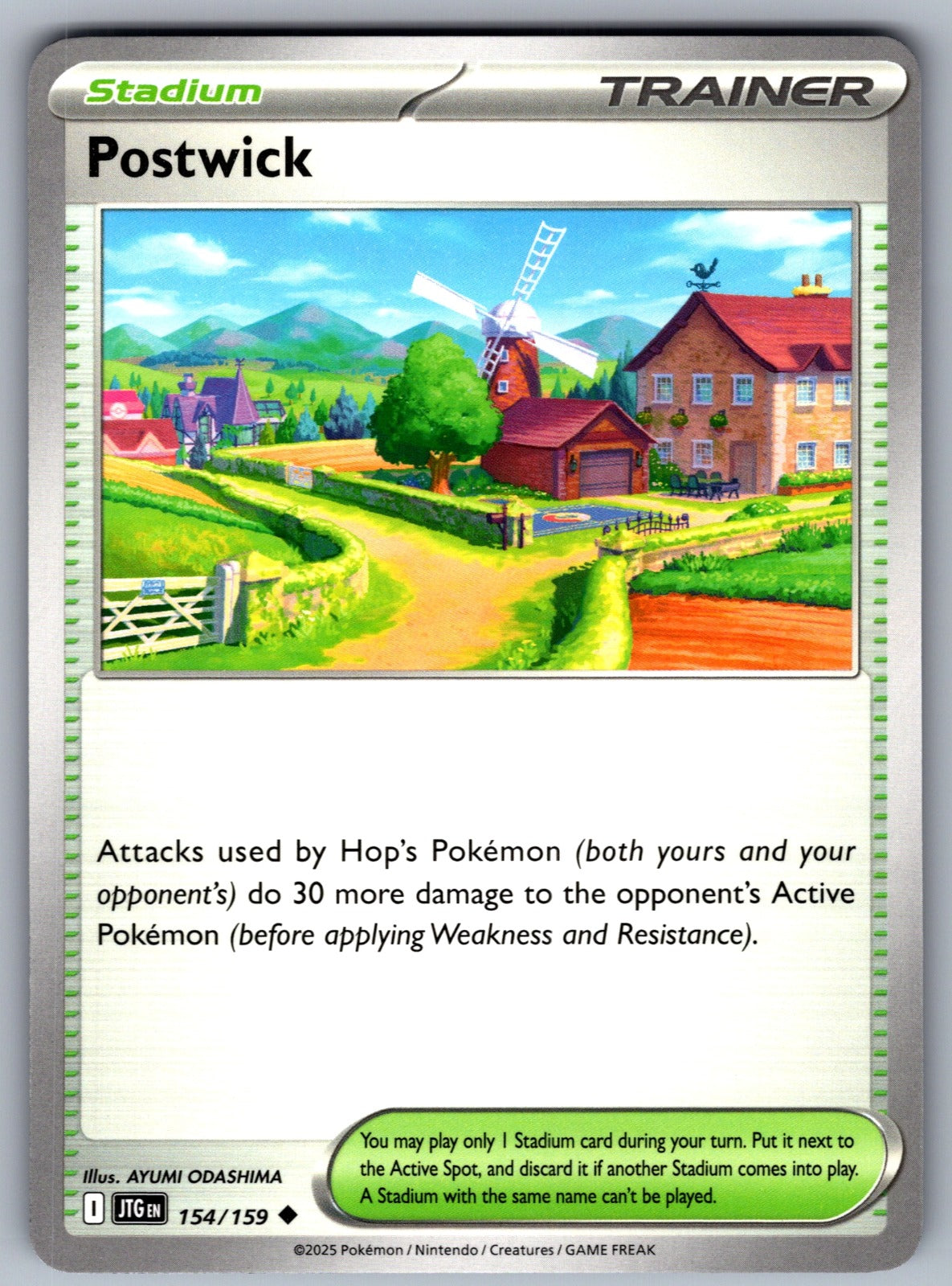Postwick Holo Rare Prize Pack Series Cards 154/159 NM 2022
