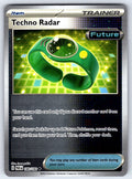 Techno Radar Reverse Holo Uncommon SV04: Paradox Rift 180/182 NM 2023