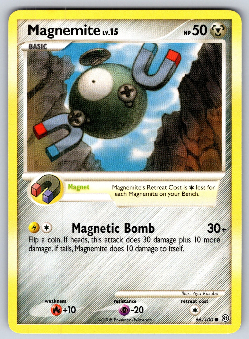Magnemite (66) Common Stormfront 66/100 LP 2008