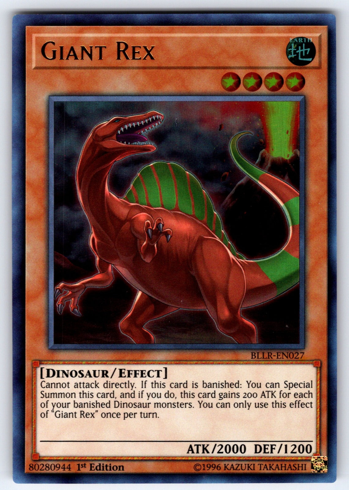Giant Rex 1st Edition Rare Wild Survivors WISU-EN010 LP 2023