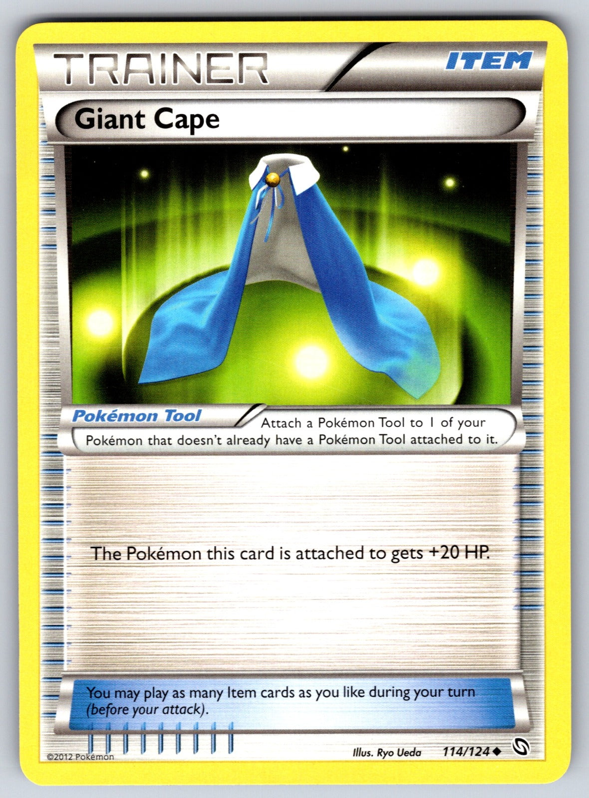 Giant Cape Uncommon Dragons Exalted 114/124 LP 2012