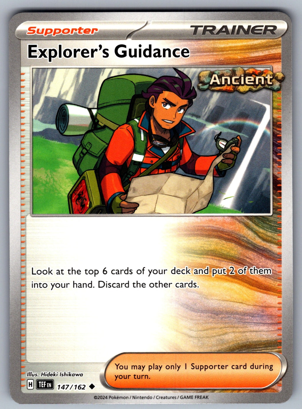 Explorer's Guidance - Uncommon SV05: Temporal Forces 147/162 NM 2024