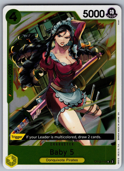 Baby 5 (112) Foil R Legacy of the Master OP12-112 NM 2025