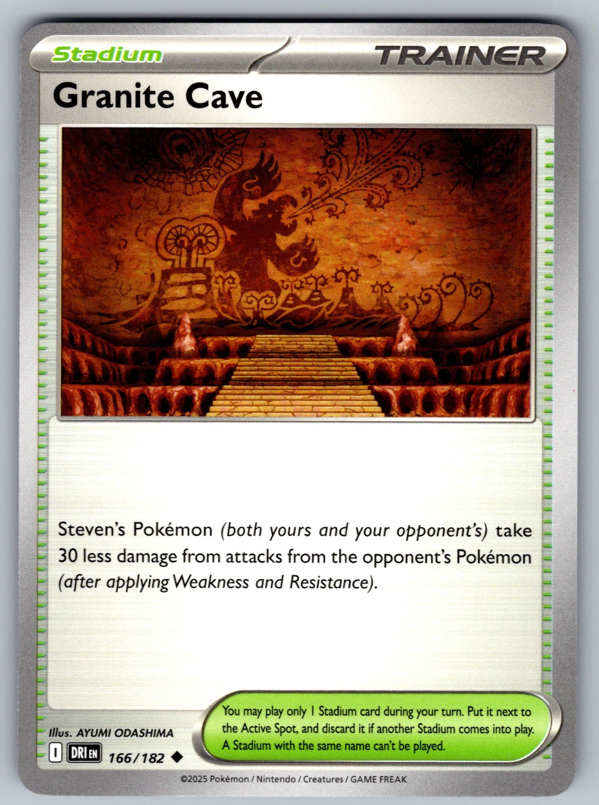 Granite Cave Uncommon SV10: Destined Rivals 166/182 NM 2025