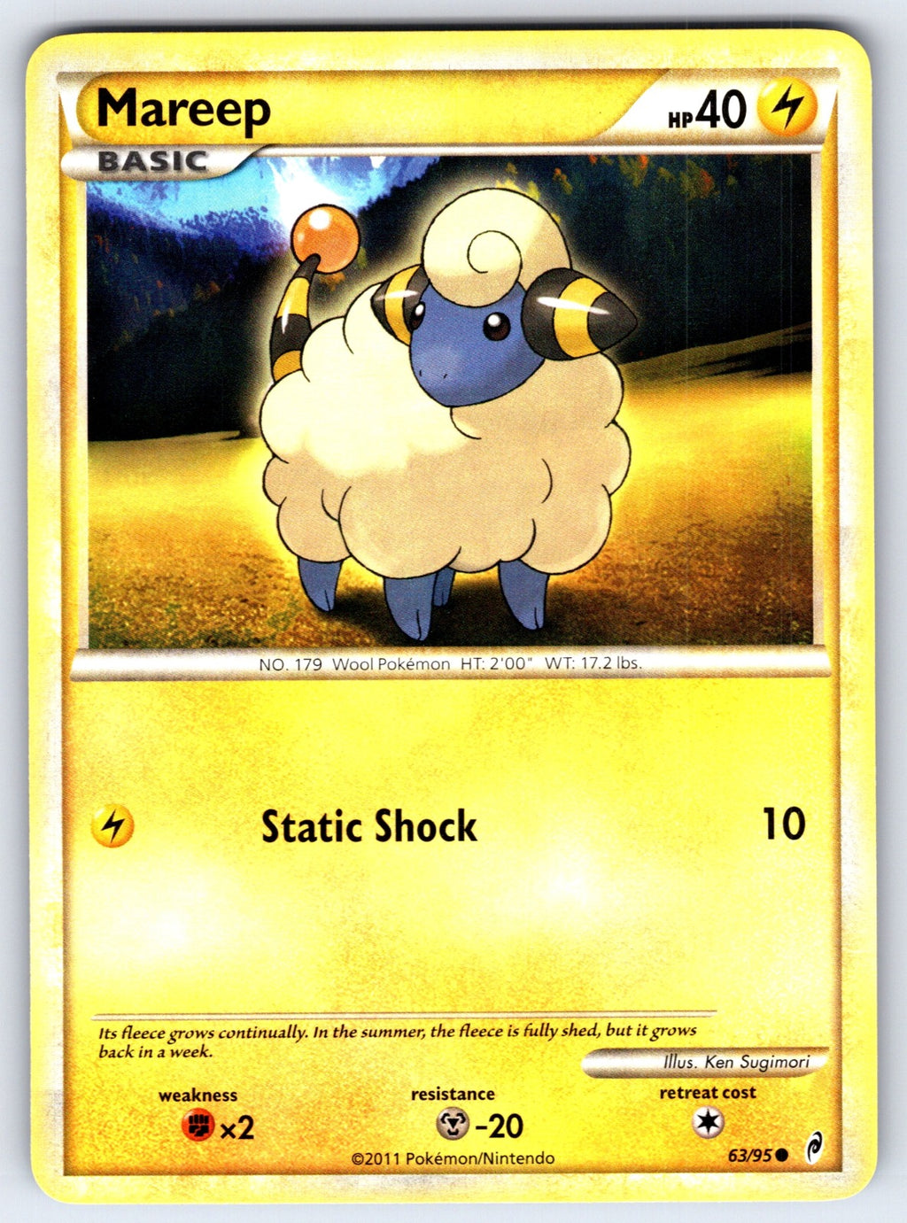 Mareep Common Call of Legends 63/95 LP 2011