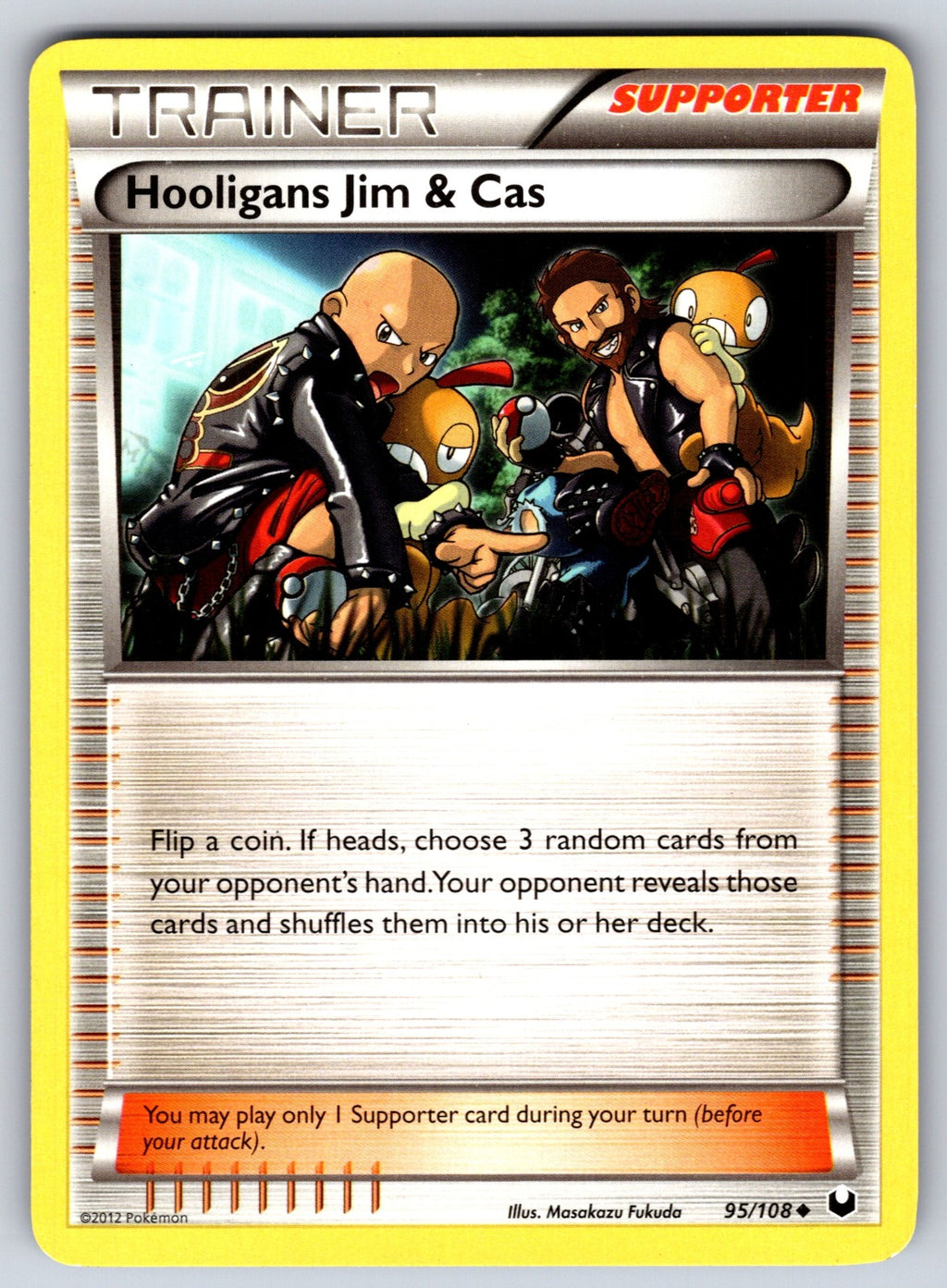 Hooligans Jim & Cas Uncommon Dark Explorers 95/108 LP 2012